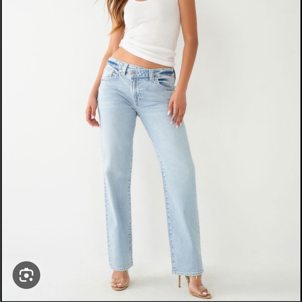 True religion ricki crossover relaxed jeans